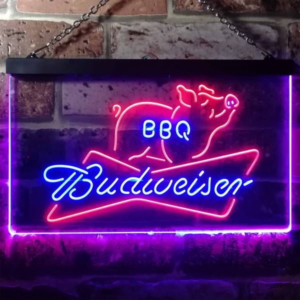 Budweiser BBQ Neon-Like LED Sign